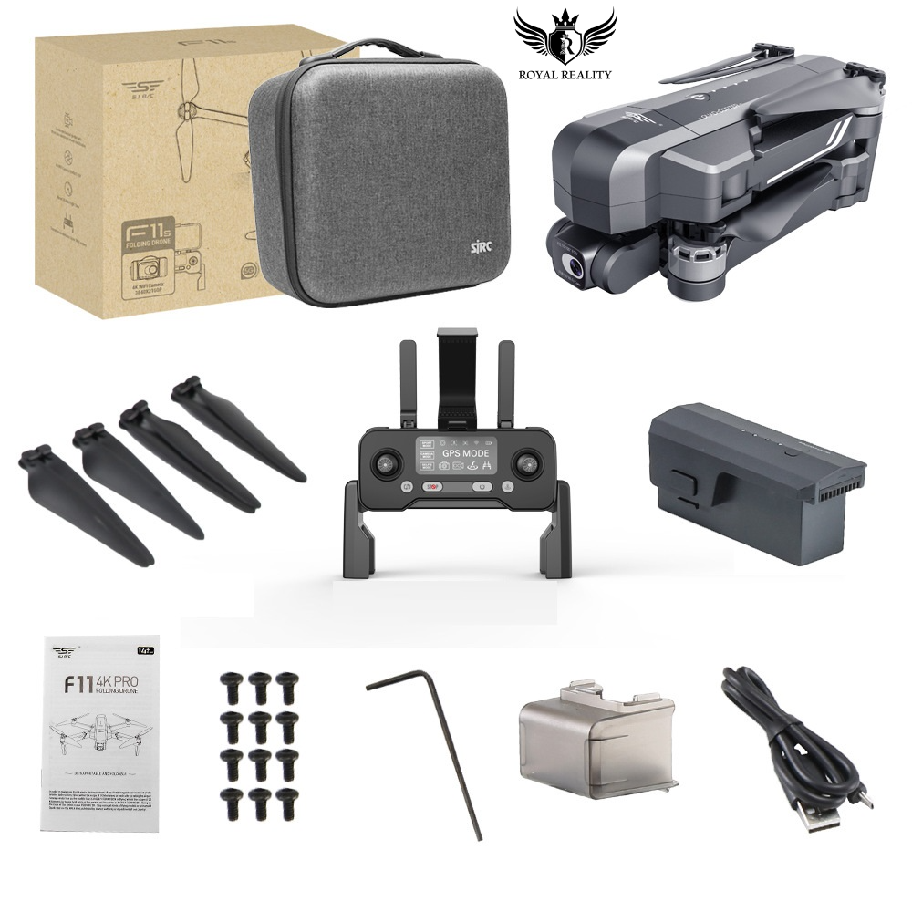Full Drone Package – Includes Batteries, Blades, Remote, and Storage Box