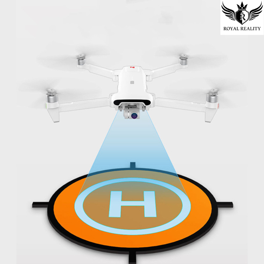 Drone landing precisely on smart landing pad using downward sensors