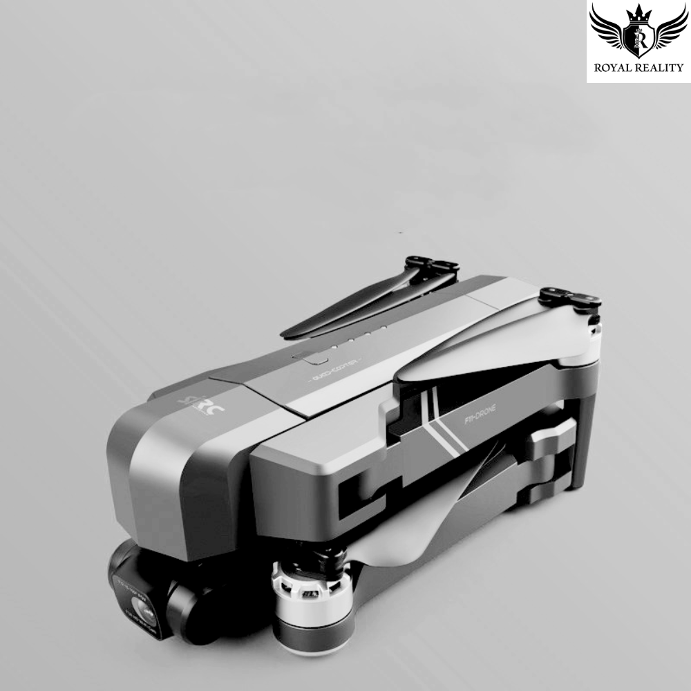 Folded Black UAV Drone – Compact and Travel-Friendly Design