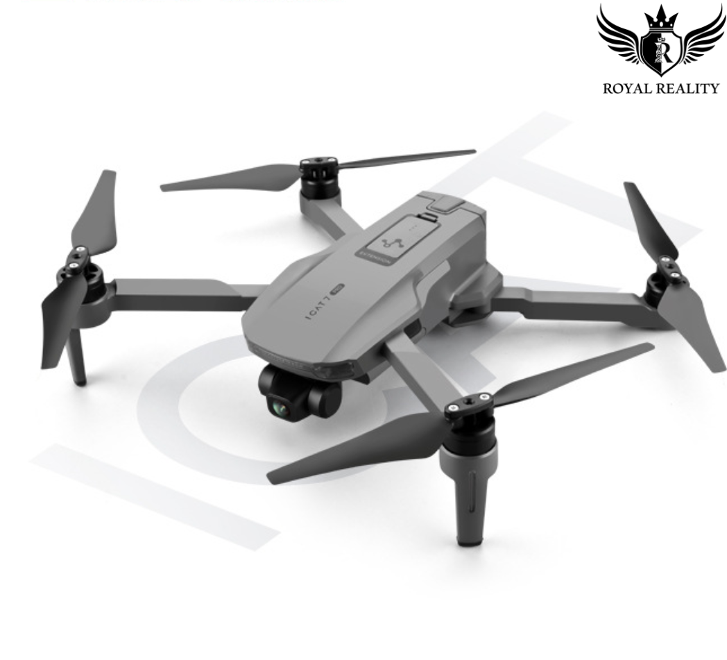 Foldable GPS Drone with 4K Camera – Front Angle on White Background