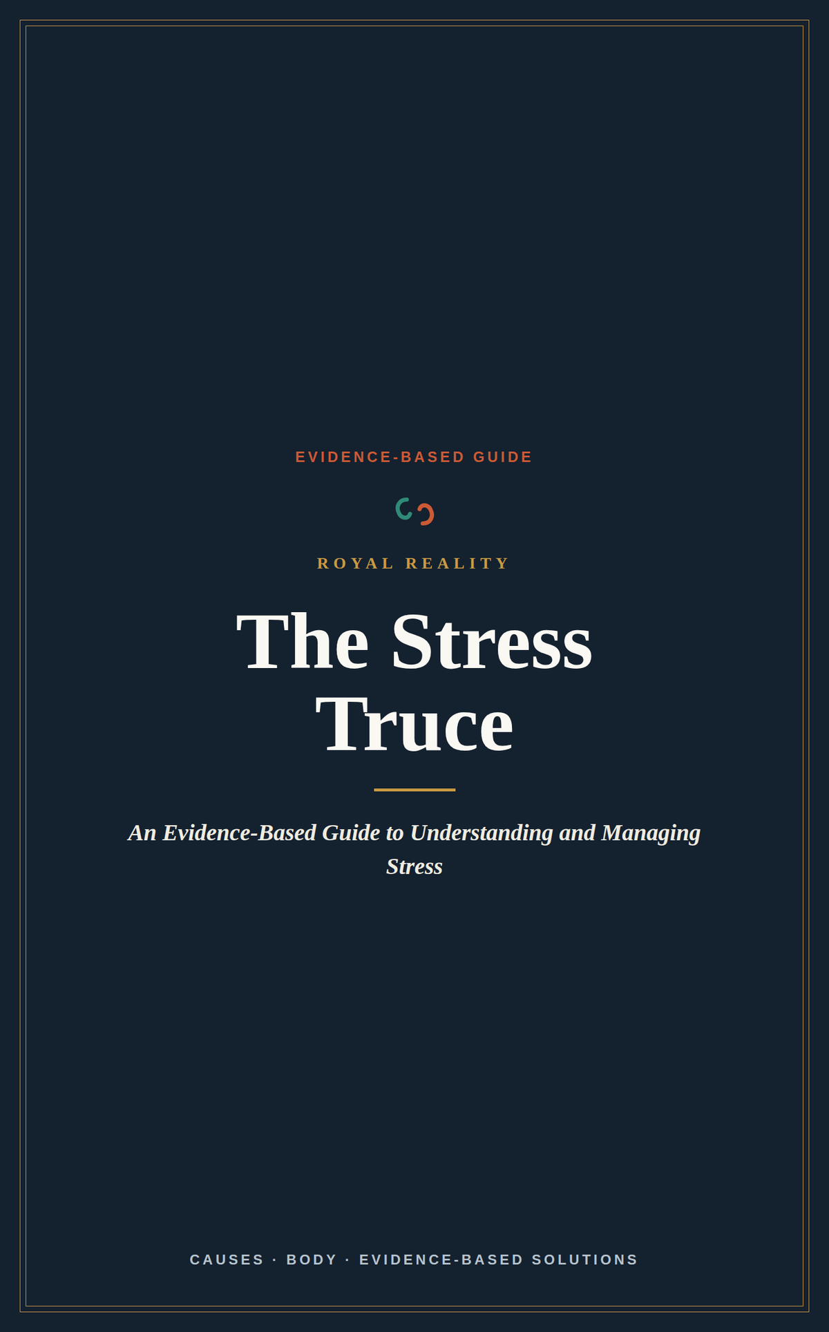 the stress truce cover