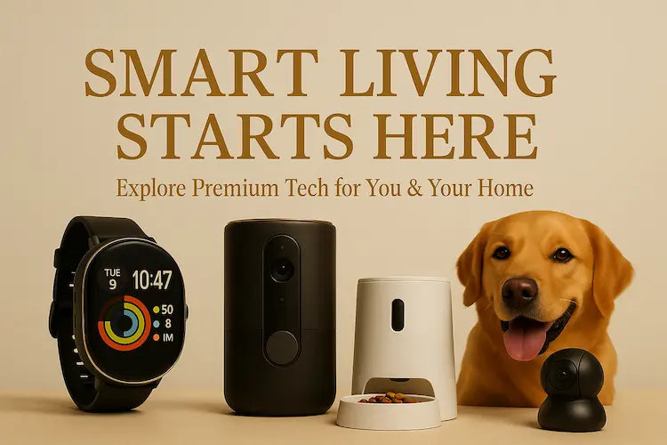 SMART LIVING
STARTS HERE
Premium Tech for a Smarter Home