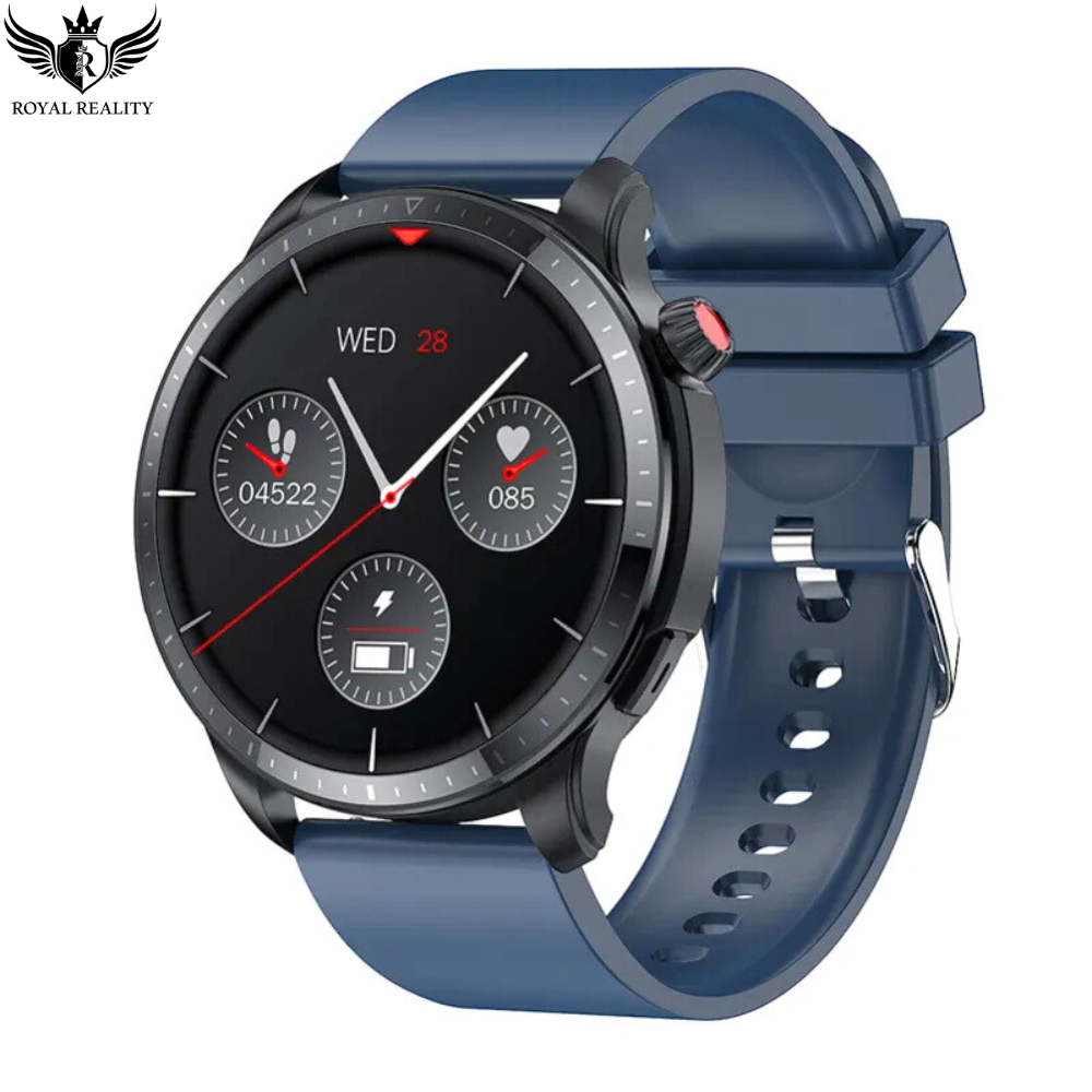 Smart watch with sleek design featuring health monitoring and fitness tracking perfect for tracking heart rate steps and other activities