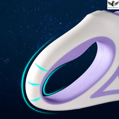  futuristic vehicle or spacecraft design with a dark starry background