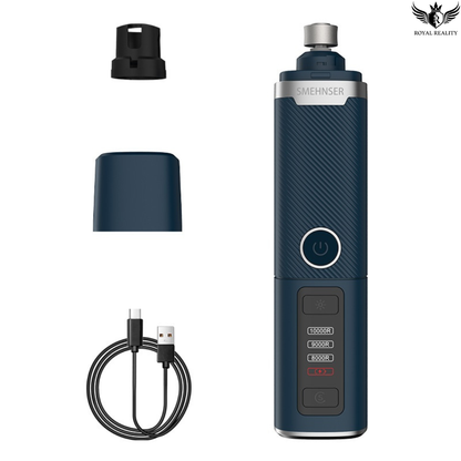 Rechargeable pet nail trimmer with LED light and ergonomic grip – designed for comfort and safety