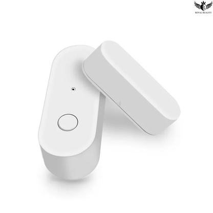 White electronic device with a cover on a white background