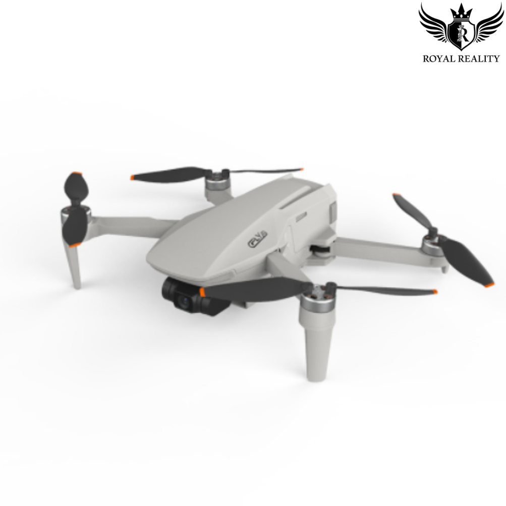Landing View of 4K Gimbal Drone – Equipped for High-Definition Video and Photography