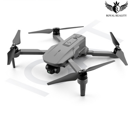 Foldable GPS Drone with 4K Camera – Front Angle on White Background