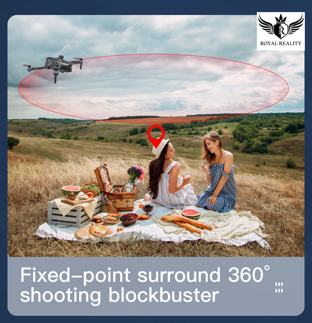 Drone in Action – Aerial Shot of Family Adventure with HD Real-Time Streaming
